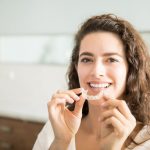 Girl in the dental office at Delaware
